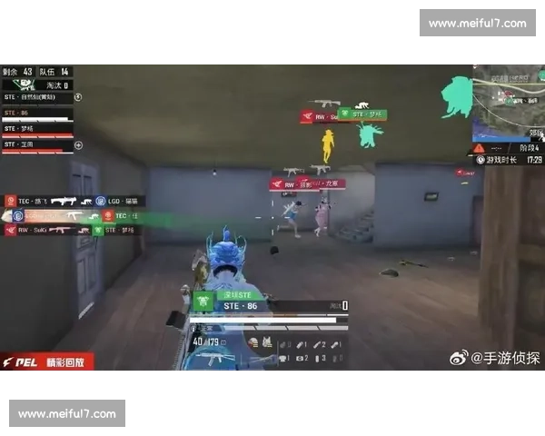 和平精英战队争霸赛，看职业选手的极限操作